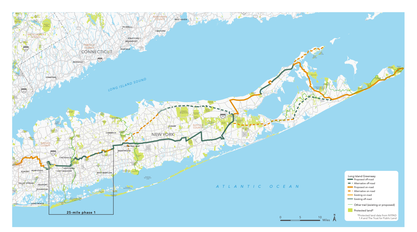 Long Island Greenway - Our Work in NY